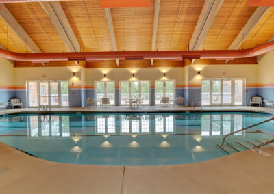 indoor pool at taylor glen