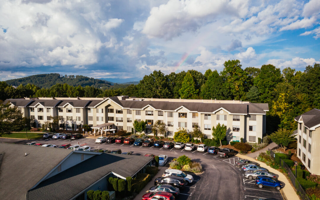 Arial image of Ardenwoods Retirement Community, a ThriveMore community.